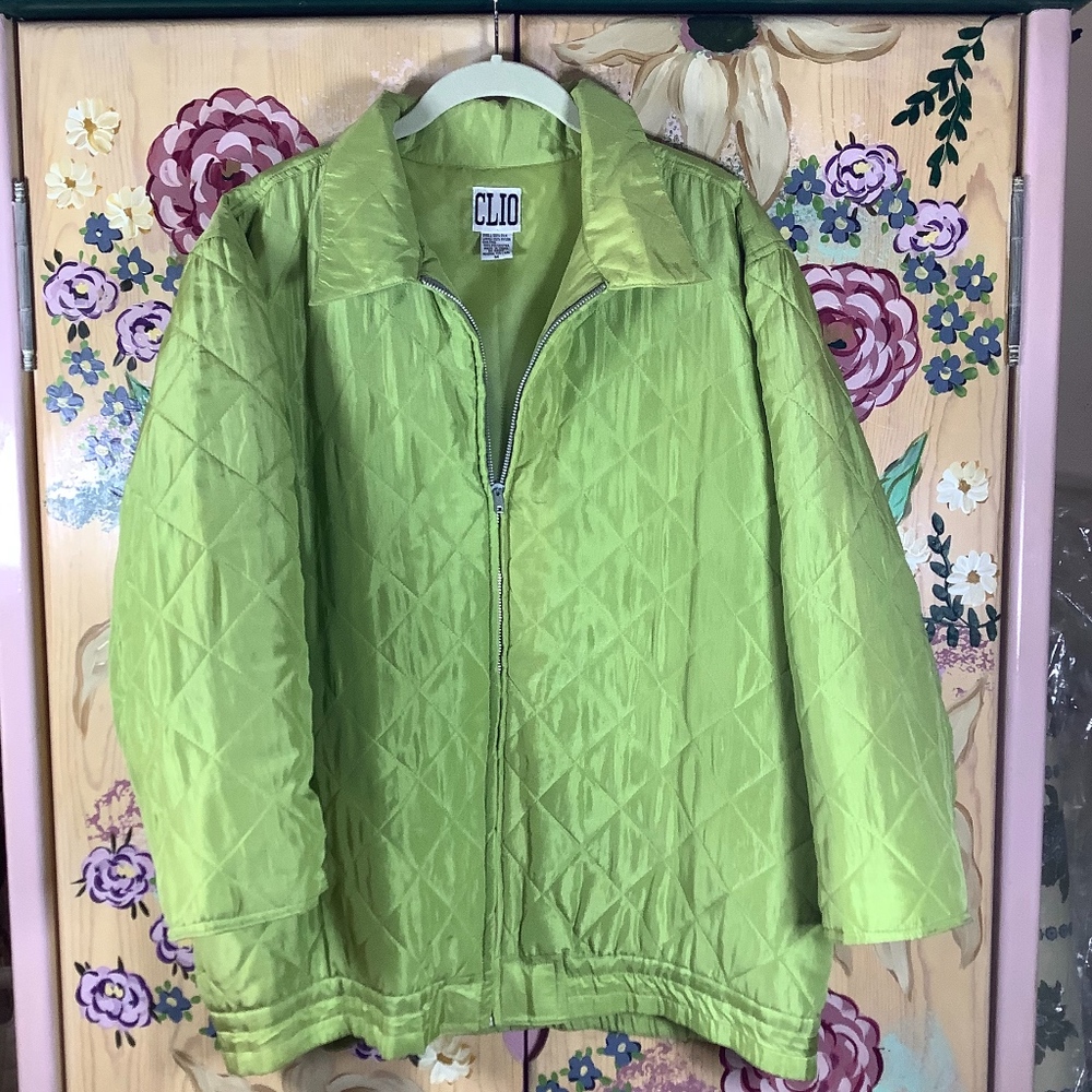 CLIO 100% Silk Jacket